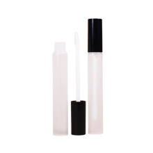 slim pe transparent lipstick with doe foot container lipgloss tube